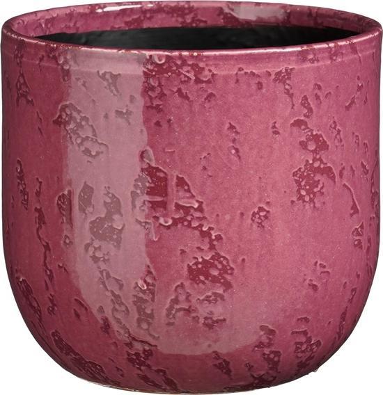 Mica Flower pot SANDRO 1193406, ceramics, purple