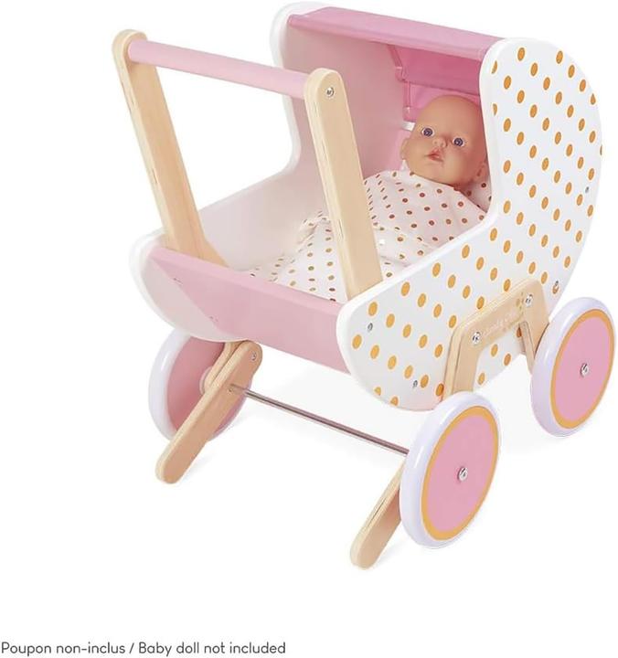 Actual product image Janod Candy Chic stroller