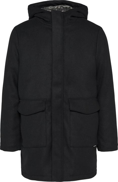 Immagine prodotto S.Oliver Outdoor-Mantel Kapuzen-Mantel aus Wollmix mit gestepptem Innenfutter