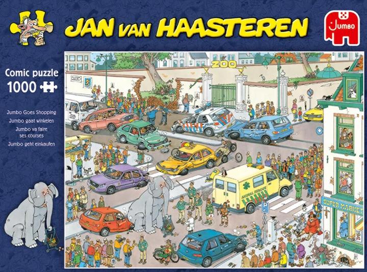 Image du produit Jumbo Jan van Haasteren - fait ses courses (1000 pièces)
