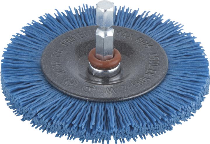 Produktbild wolfcraft 1 Nylondraht-Scheibenb. soft ø75x10mm (120)