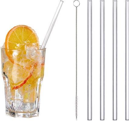 Image du produit No Name Pailles en verre 5 pcs. (4 x)