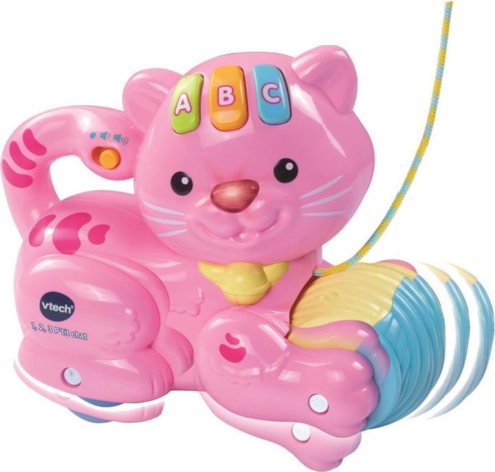 Image du produit VTech 123 petit chat rose français (Français, 1 - 3 Années)