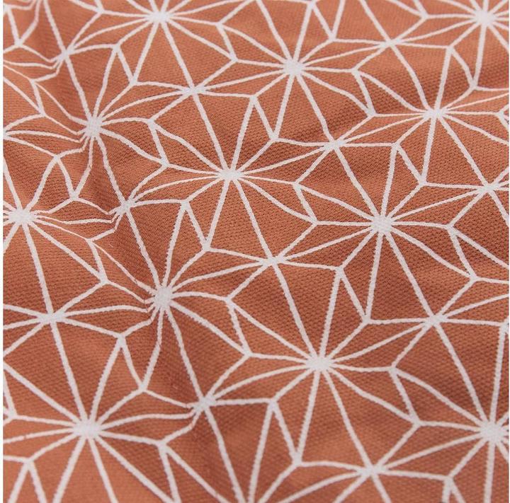 Actual product image Urbanara Picknickdecke Ankisa 130 x 190 cm - Senfgelb / Weiss