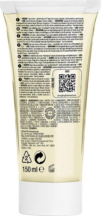 Actual product image L'Oréal Professionnel Tecni Art Bouncy & Tender (Hair cream, 150 ml)