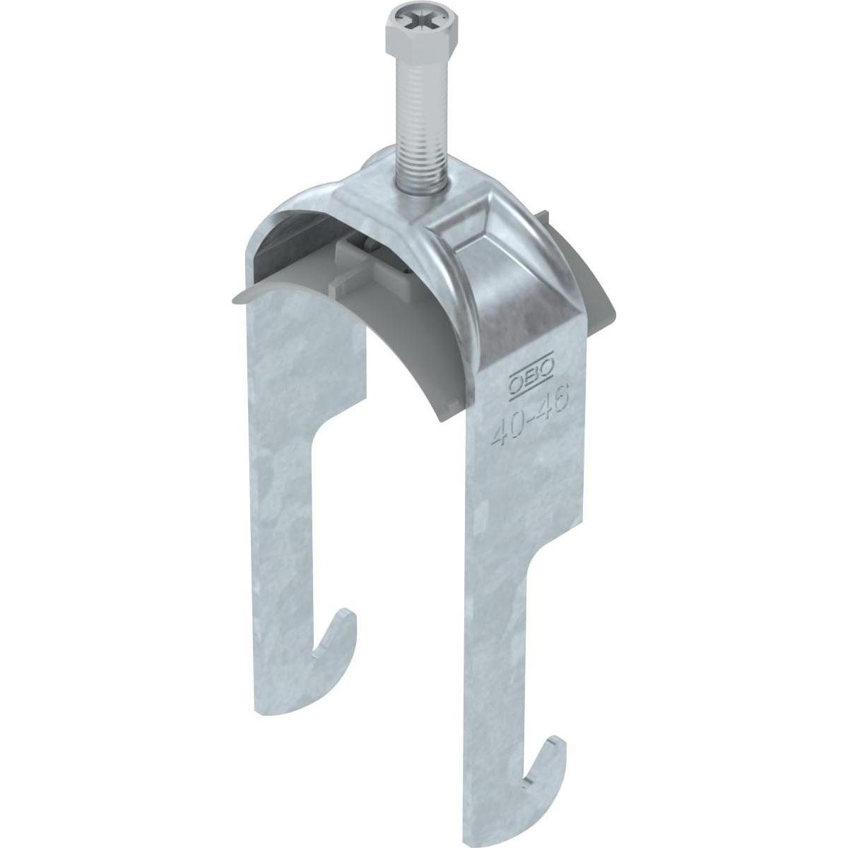 OBO Bettermann, Kabelhalter, BS-W1-K-46 FT Bügelschelle 2056 40-46mm tauchfeuerverzinkt 1187738