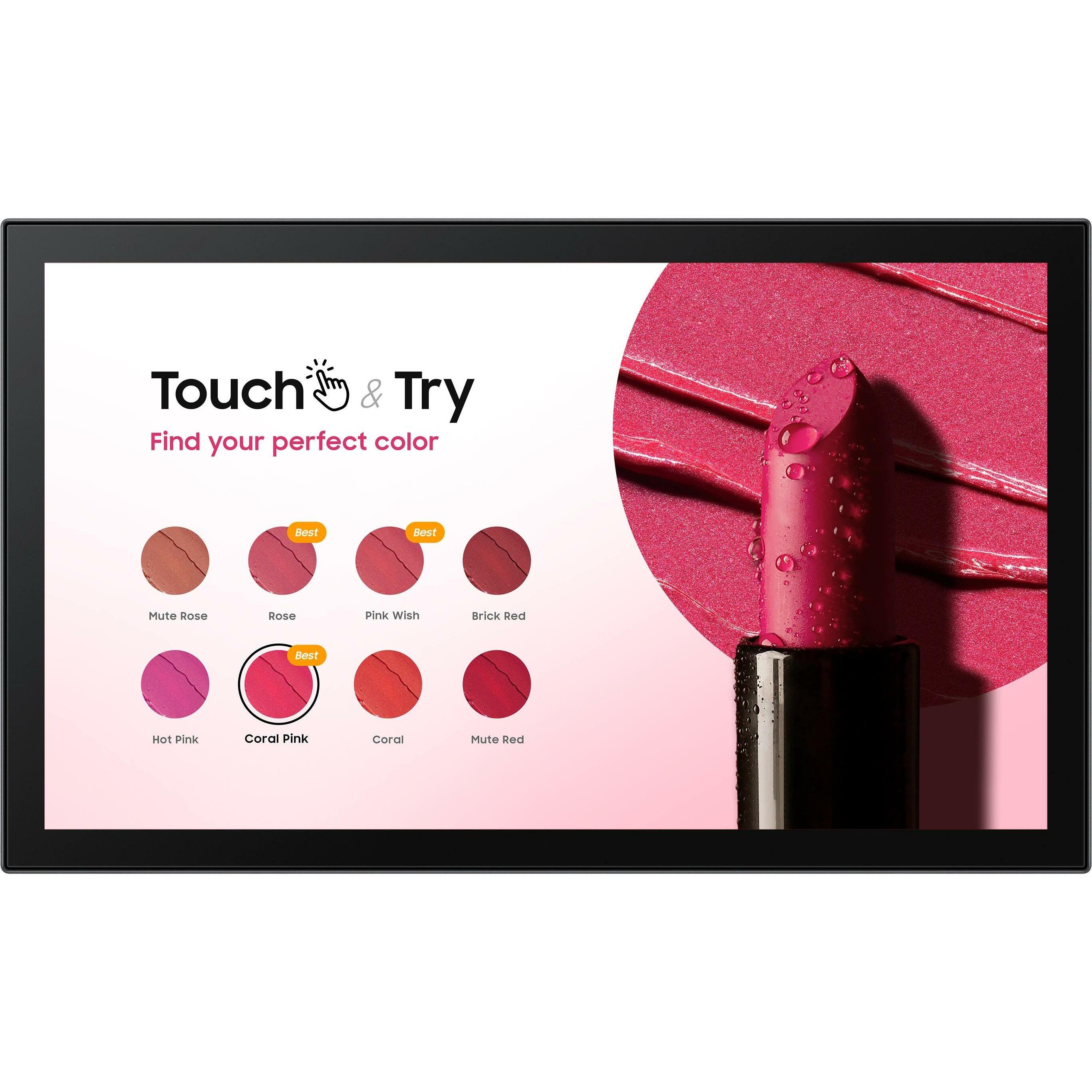 Samsung Smart Signage QB13C-T 33,0cm(13") Cap.Touch (1920 x 1080 Pixel, 13"), Digital Signage, Schwa