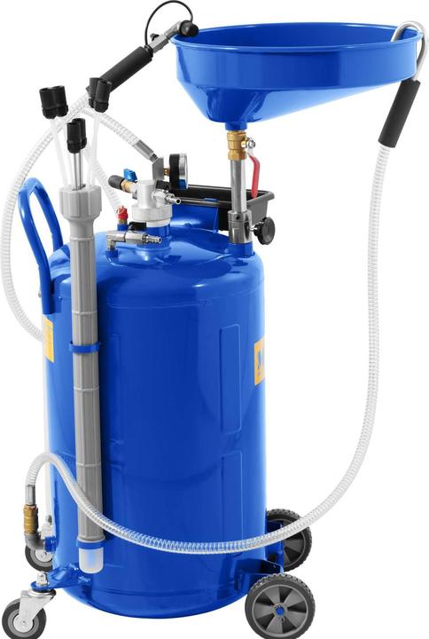 Produktbild MSW Ölablassgerät 70 L Ölauffanggerät Ölauffangwagen Ölauffangbehälter Rollen
