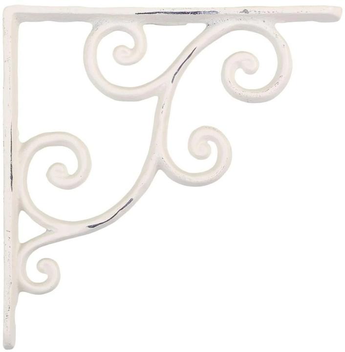 Chic Antique Shelf support 14 x 14 cm, Crème