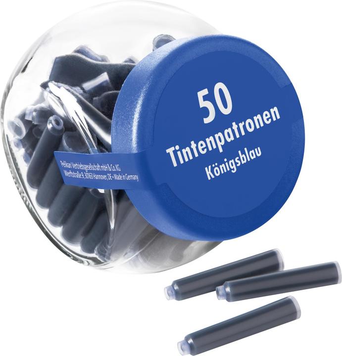 Produktbild Pelikan Tintenpatrone im Glas (Füllertinte, Königsblau)