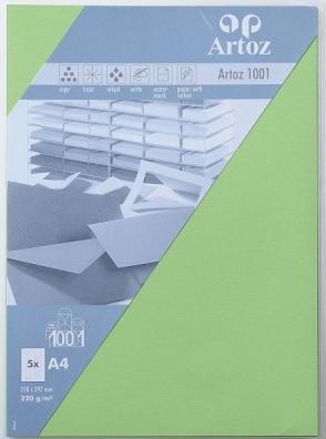 Actual product image Artoz 1001 A4 220g birch green 5 boxes (A4, 220 g/m², 5 x)