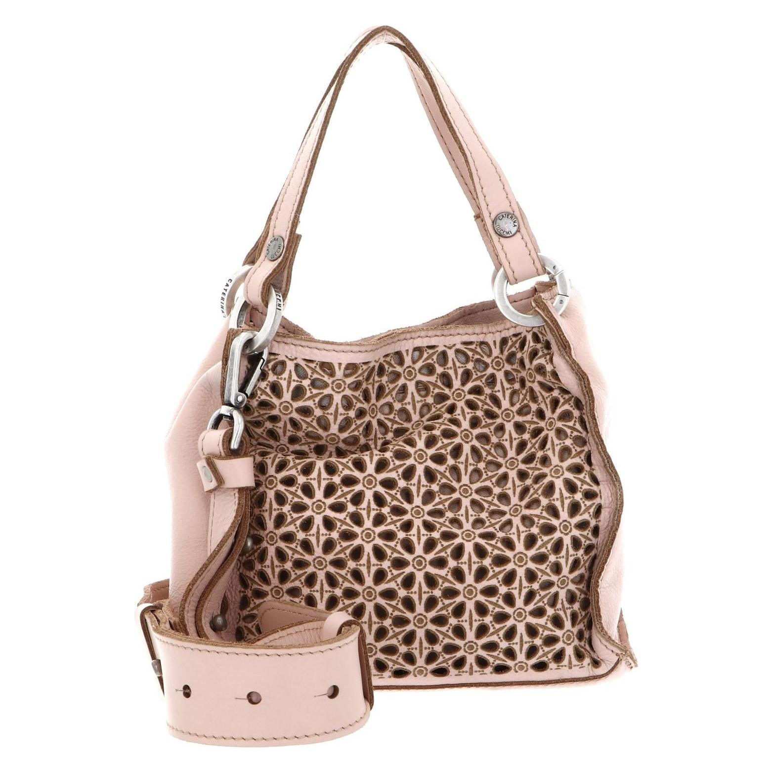 Caterina Lucchi, Damen, Handtasche, Modena Anna Shopping Bag, Rosa