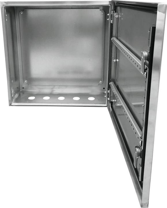 Image du produit Tru Components TC-SS505020 Schaltschrank 500 x 500 x 200 Edelstahl Lichtgrau 1 S (Boîtier)