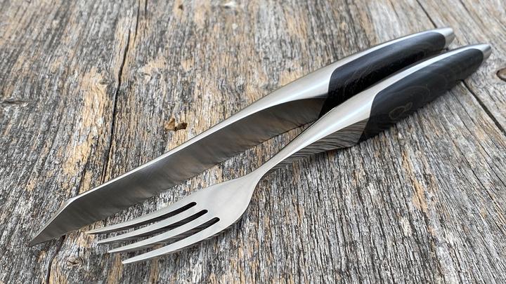 Produktbild Sknife Steakbesteck 2-tlg. Set Esche (2 Stück, Besteck Set)