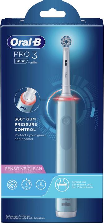 Actual product image Oral-B Pro 3 3000 Sensitive Clean (Oscillating toothbrush)