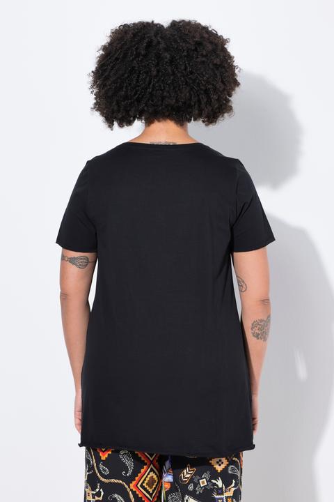Actual product image Angel of Style T-Shirt, A-Linie, Stern mit Fransen (44)