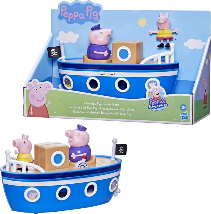 Actual product image Hasbro Grandpa Wutz houseboat