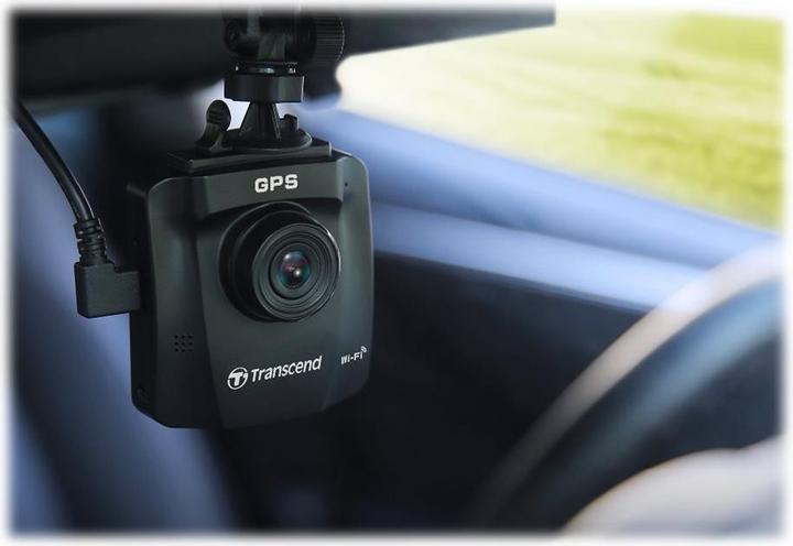 Image du produit Transcend DrivePro 250 incl. 32GB microSDHC TLC (WiFi, Écran intégré, Bluetooth, Batterie, Récepteur GPS, Full HD)