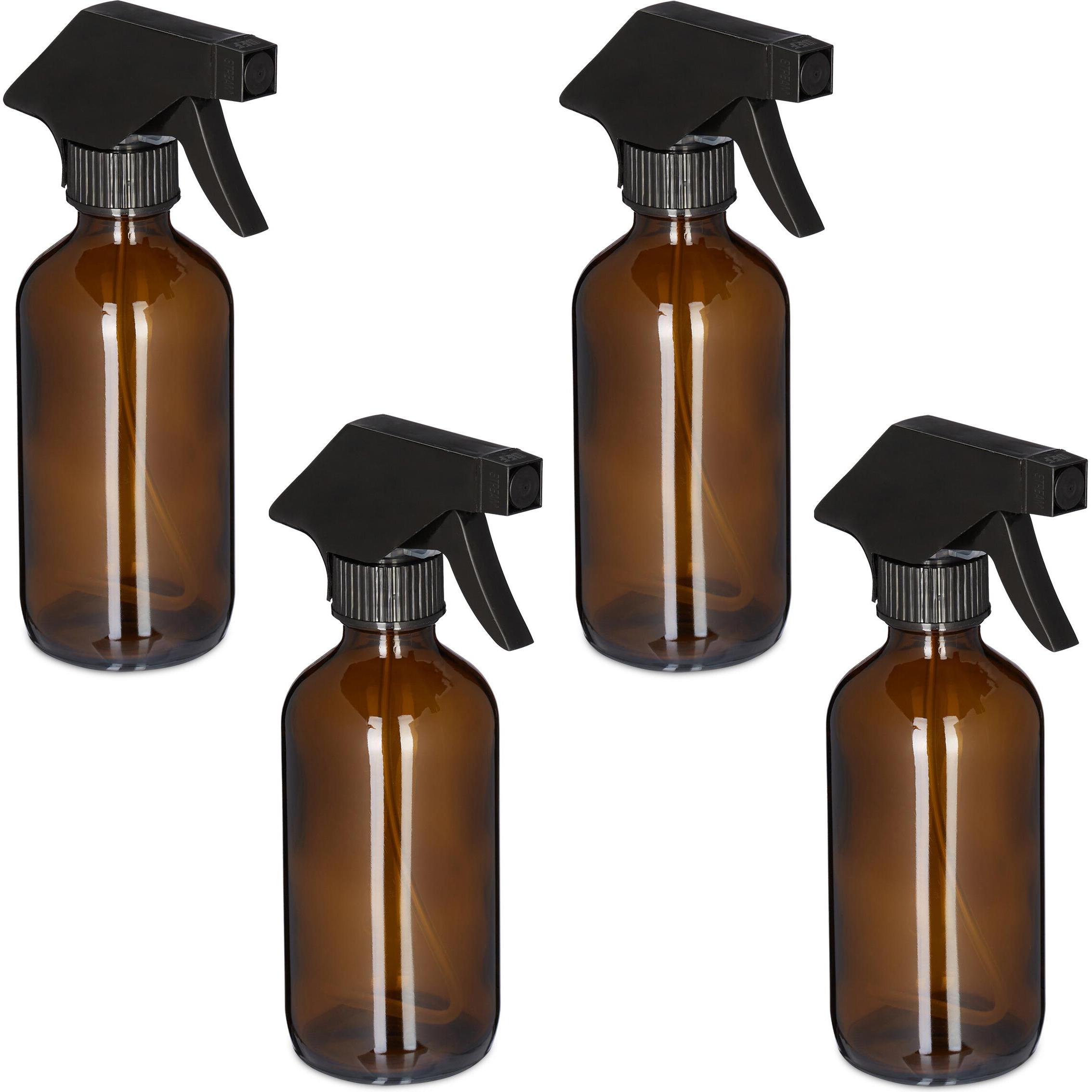 Relaxdays, Sprühflasche, 4x Sprühflasche (0.23 l)