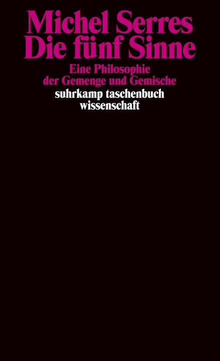 Produktbild Die fünf Sinne (Deutsch, Michel Serres, 1998)