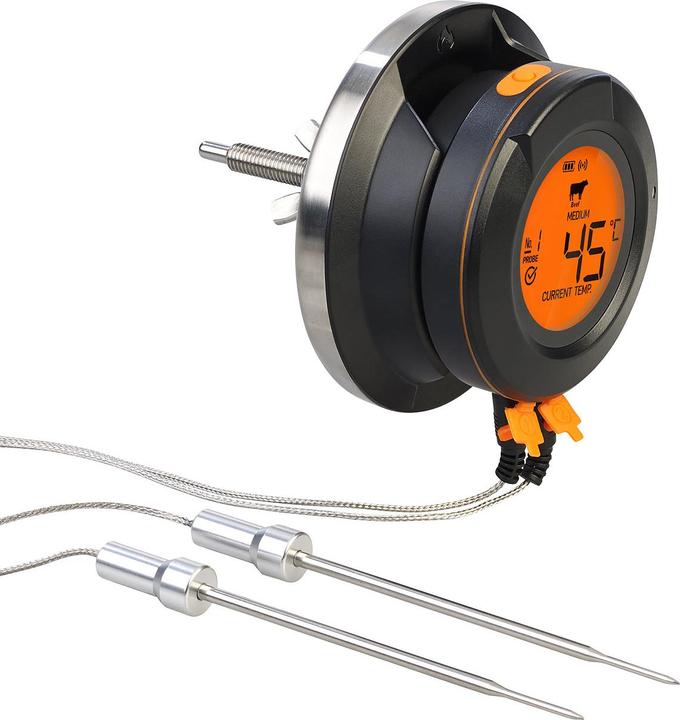 Produktbild Rosenstein & Söhne Smartes Digital-Grill-Thermometer zum umrüsten