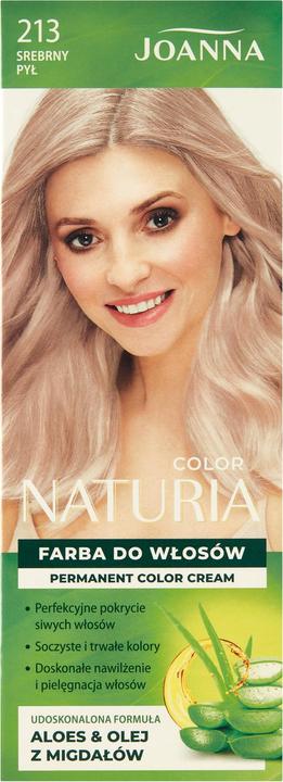 Joanna Naturia Color Hair Dye 213 Silver Dust (213 Srebrny Pył)