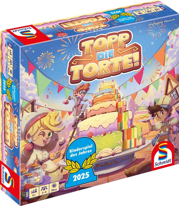 Produktbild Schmidt Spiele Topp die Torte (Deutsch)