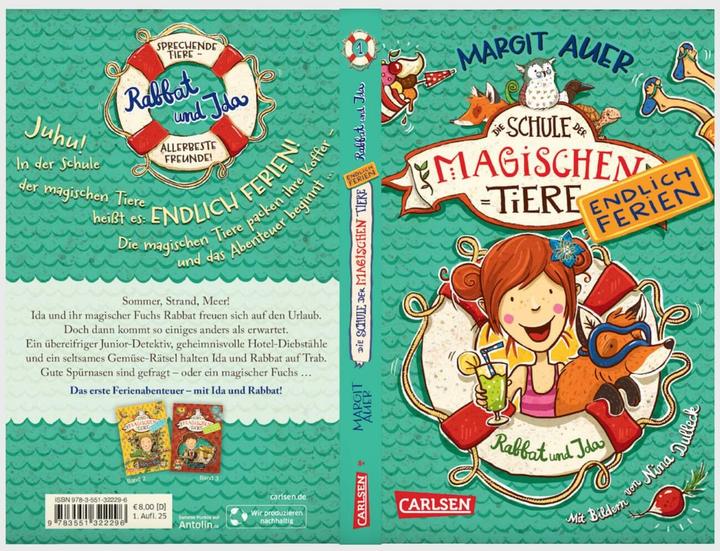 Produktbild Die Schule der magischen Tiere. Endlich Ferien 1: Rabbat und Ida (Margit Auer, Nina Dulleck, Deutsch)