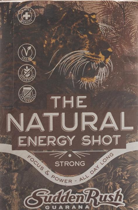 Produktbild Sudden Rush Natural Energy Shot Strong (Caramel, 24 x)