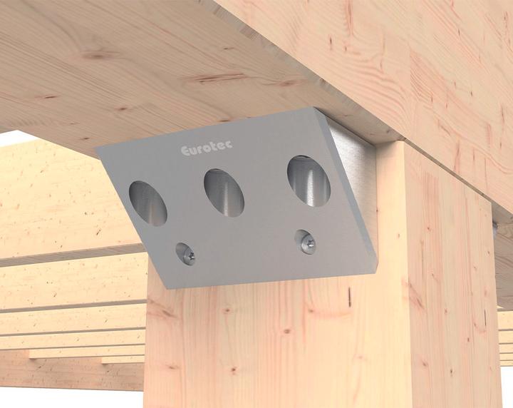 Actual product image Eurotec Angle connector EckTec (Angle connector, 1 pcs.)