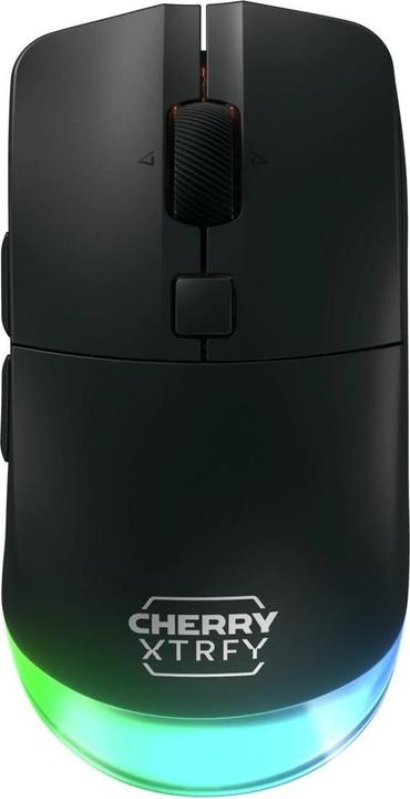 CHERRY xtrfy M50 Black Wireless Mouse (Cable, Wireless)
