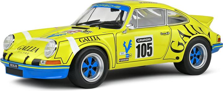 Produktbild Solido 1:18 Porsche 911 RSR gelb