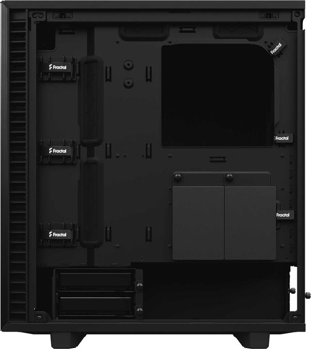 Actual product image Fractal Define 7 Compact Black Solid (ATX, mATX, Mini-ITX)