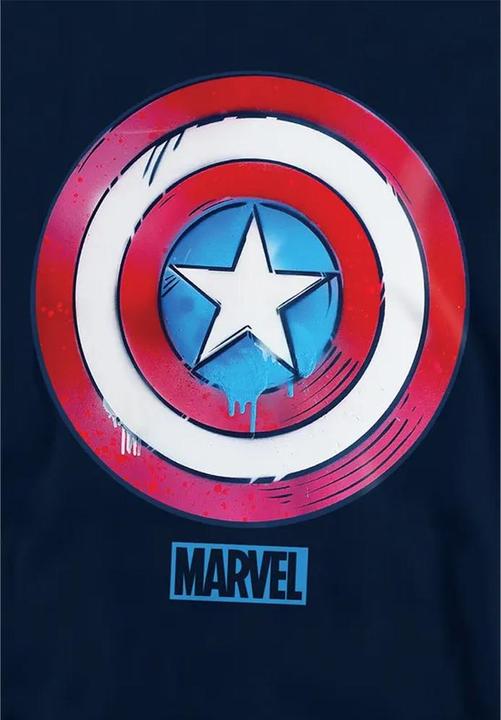 Produktbild Captain America Kapuzenpullover Zum Überziehen (128)