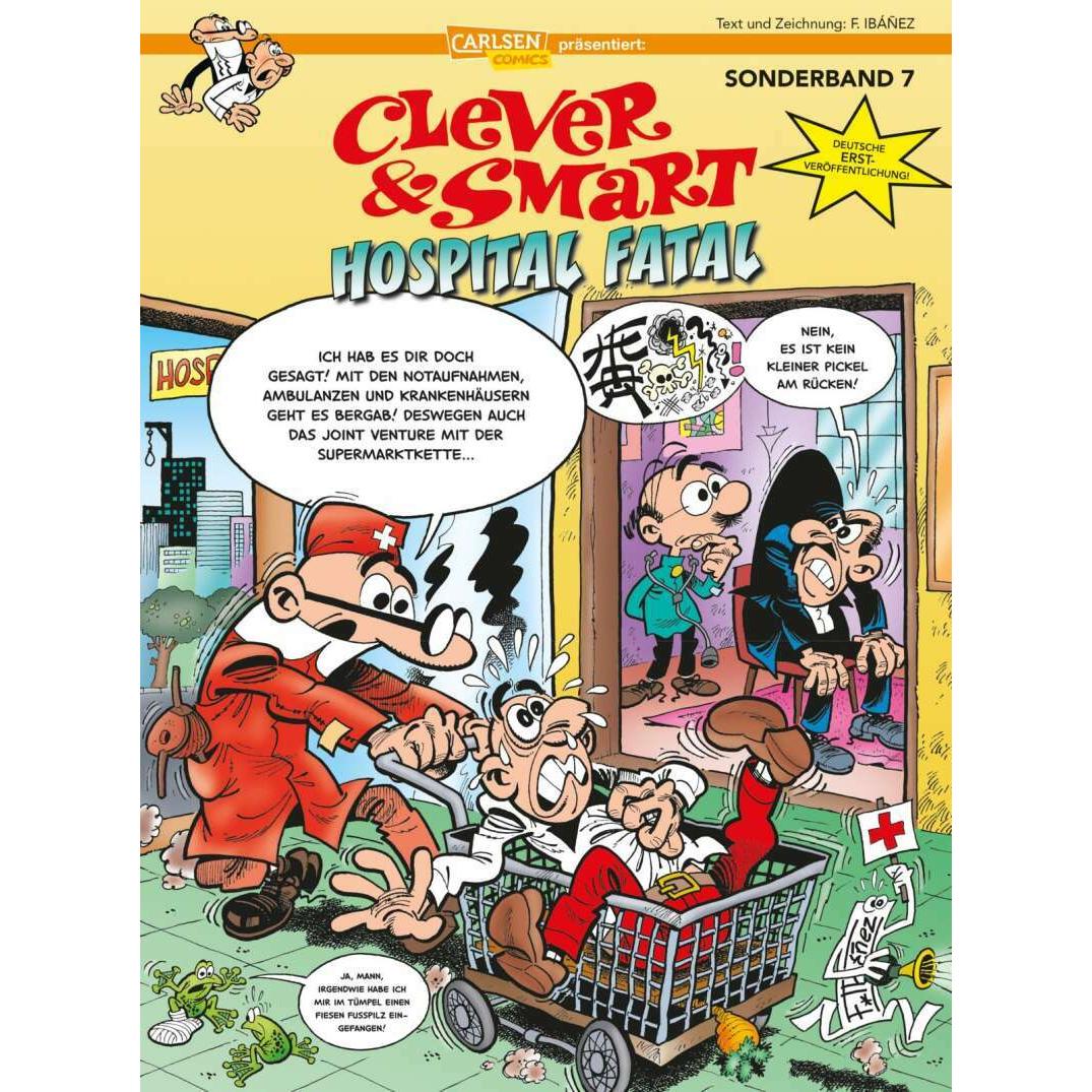 Clever und Smart Sonderband 7: Hospital fatal, Belletristik von Francisco Ibáñez