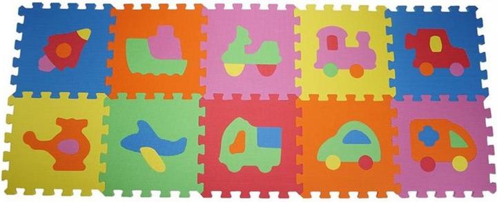 Produktbild Knorrtoys Puzzlematte - "Fahrzeuge"/10-tlg./32 cm (32 x 32 cm)