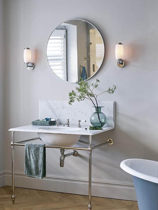 Image du produit Elstead Lighting Eliot LED Applique murale G9 Chrome poli IP44 (320 lm, G9)