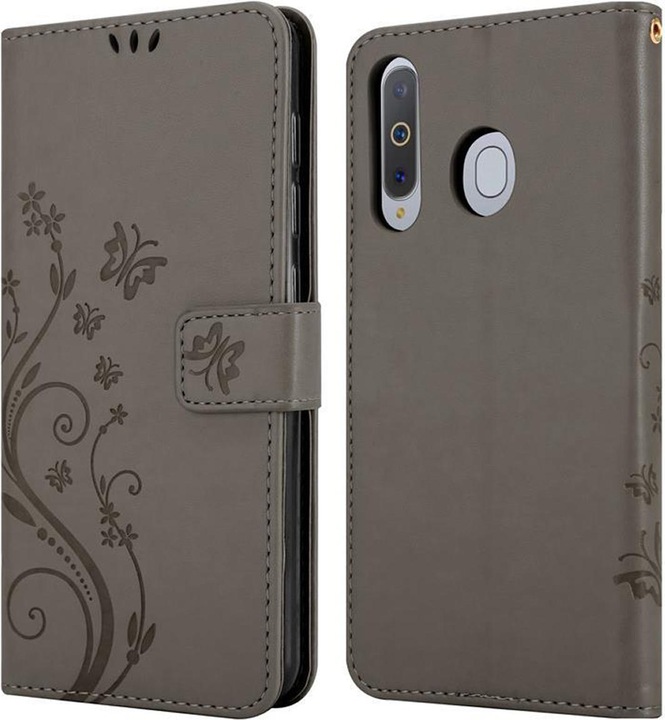 Actual product image Cadorabo Flower Book Cover (Samsung Galaxy A8s)