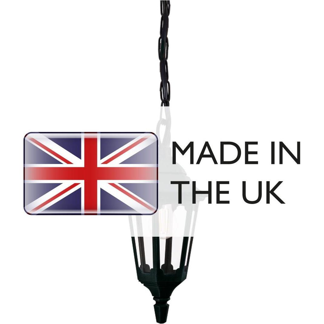 Elstead Lighting Nero Applique + Plafoniera, Mini Lanterna Sospesa Parish