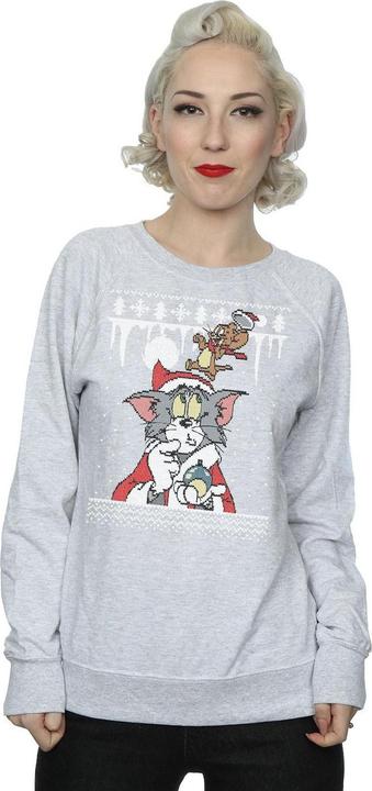 Produktbild Tom & Jerry Christmas Fair Isle Sweatshirt (M)