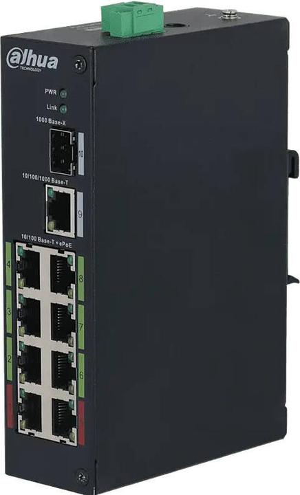 Actual product image Dahua SWITCH LR2110-8ET-120-V2 (8 Ports)