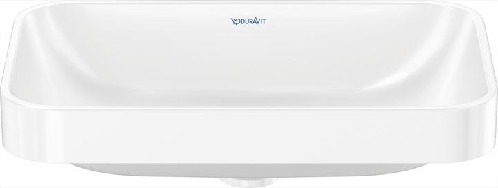 Produktbild Duravit Aufsatzwaschbecken 60 x 40 cm Happy D.2 Plus weiss 2359600000 (400 mm, 600 mm)