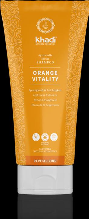 Immagine prodotto Khadi Elixir Shampoo Orange Vitality 200 ml (200 ml, Shampoo liquido)
