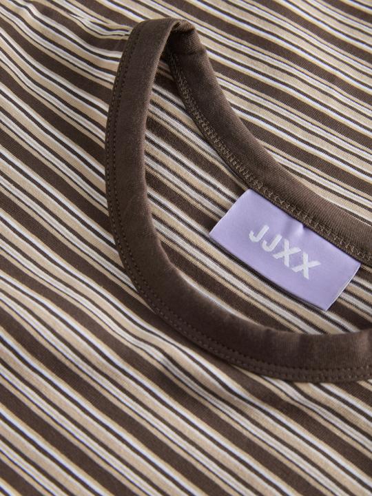 Actual product image JJXX Jxgigi Str Ss Stripe Tee Jrs Sn (L)