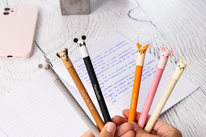 Productafbeelding EberhardFaber Gelpen Animal Erase It Sloth, 0,7 mm (Bruin, 1 x)