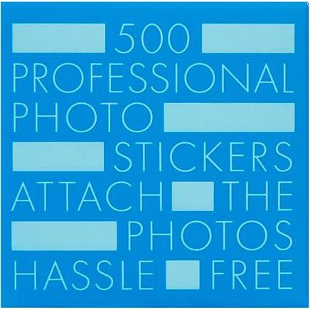 Printworks, Sticker, Fotoaufkleber azurblau