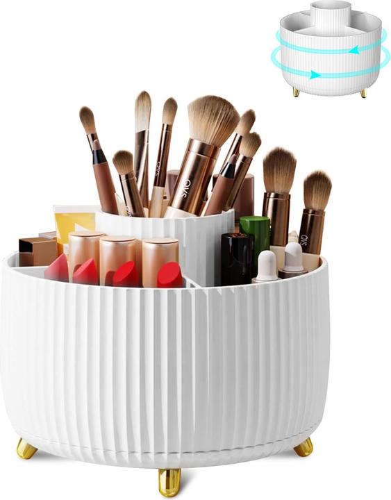 Produktbild Alopini Cosmetic Makeup Organizer, 360°Rotatable Brush Organizer