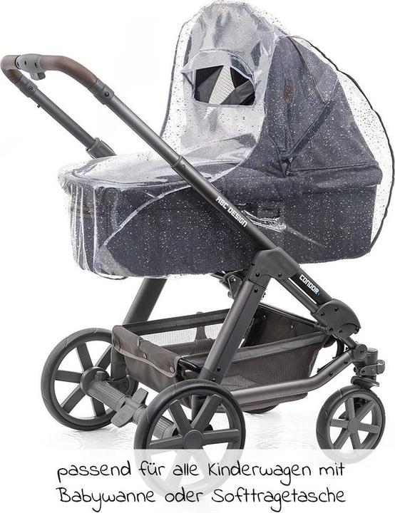 Produktbild Zamboo Regenschutz Universal Regenschutz für Kinderwagen (Babywannen oder