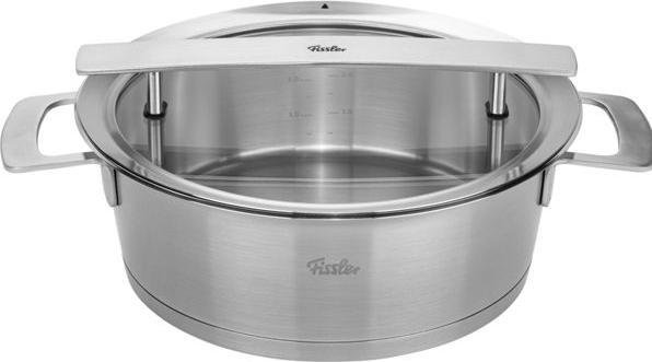 Produktbild Fissler Bratentopf 24cm (Bräter + Schmortopf, Kochtopf, Edelstahl, 24 x 10 cm)