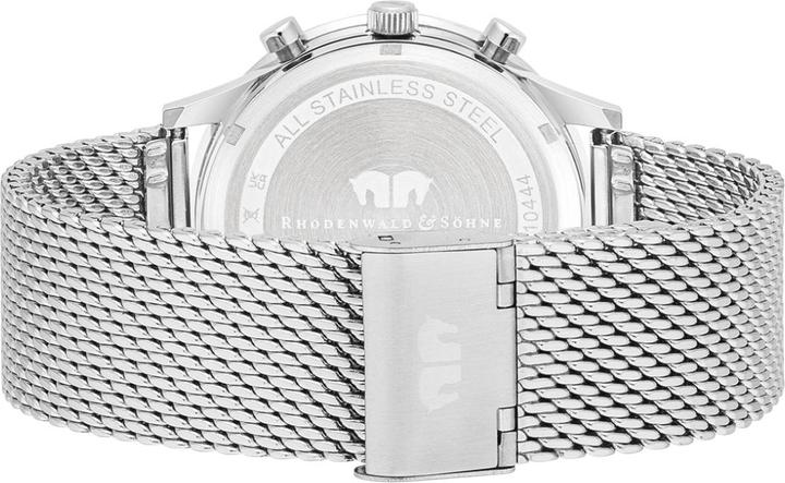 Actual product image Men's chronograph Flight Captain stainless steel silver - 34406 (Chronograph, 43.80 mm)